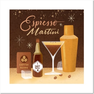 Espresso martini Posters and Art